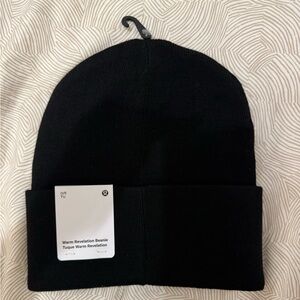 Lululemon Warm Revelation Beanie Black New